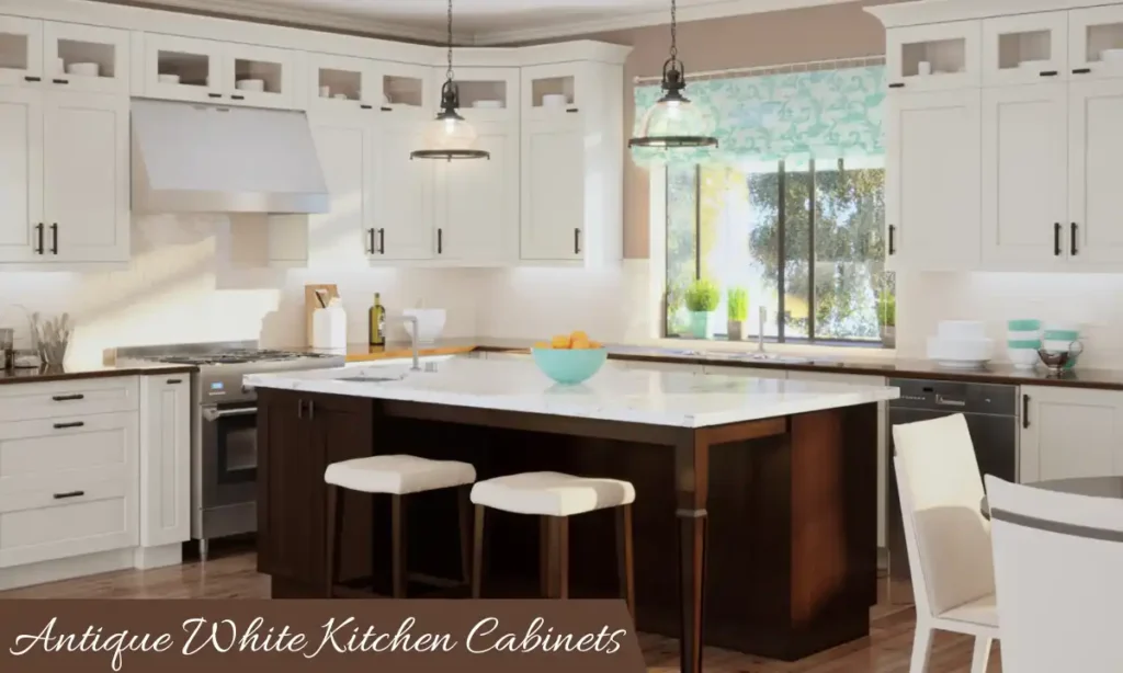 Antique White Kitchen Cabinets