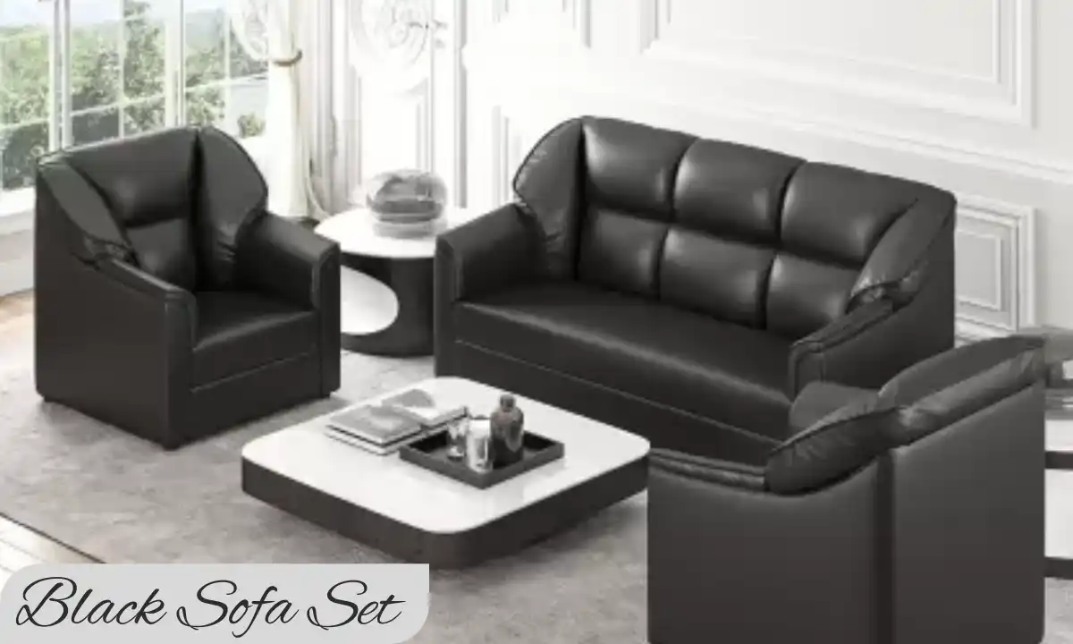 8 Ways To Make A Room Look Better With A Black Sofa Set