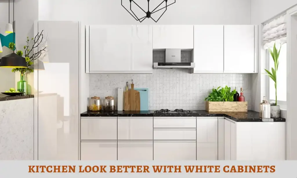 kitchen look better with white cabinets