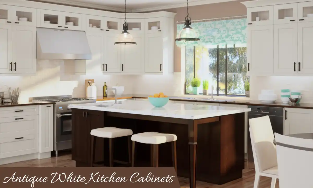 Antique White Kitchen Cabinets